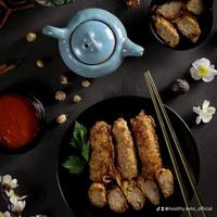 Gambar Gohyong Frozen Matang dan tidak Matang Low Carb Tanpa Tepung Terigu Keto Friendly 200gr Isi 4 Pcs - Matang dari Semua Keto undefined 5 Tokopedia