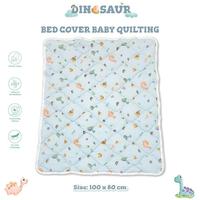Gambar [READY STOCK] KUMA KUMA - BED COVER BABY QUILTING NEW ARRIVAL TENCEL (100X80CM) | SELIMUT BAYI RST4717 - DINOSAUR dari Sendy Tambunan Market undefined 5 Tokopedia