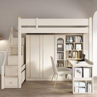 Gambar tempat tidur tingkat minimalis bawah full lemari+meja belajar dari sinar permata furniture undefined 1 Tokopedia