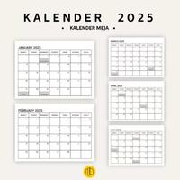Gambar Kalender Meja 2025 A / kalender duduk / SIMPLE PLANNER AGENDA / Monthly Planner 2025 | A4 | Dinding | Kalender / Calendar Planner 2025 dari senjashop33 undefined 1 Tokopedia