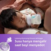 Gambar Philips Avent | Botol Susu Bayi | AirFree Vent™ Natural Response | Dot Seperti Payudara Ibu & Ekstra Anti Kolik | 125 ml | Single | SCY670/01 - 125ml 1 pcs dari Philips eStore undefined 5 Tokopedia