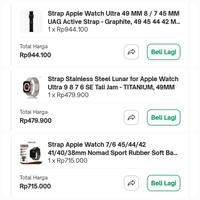 Gambar strap apple watch ultra uag scout original second dari SelulerAsik undefined 3 Tokopedia