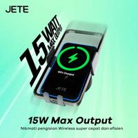 Gambar JETE CW101 Car Charger Wireless 15W Built in Battery Auto Lock - Garansi 2 Tahun dari Doran Gadget Authorized undefined 3 Tokopedia
