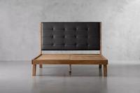 Gambar dipan | tempat tidur minimalis | ranjang mewah kayu jati jok tebal dari Admanafurniture undefined 2 Tokopedia