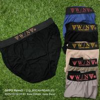 Gambar celana dalam pria segitiga isi 6 pcs bahan katun - M, isi 3 pcs dari ankids12 undefined 4 Tokopedia