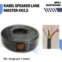 Gambar Kabel Speaker Lane Master 4 X 2.5 Mm Kabel Serabut Speaker Lane Master Ukuran 4X 2,5Mm dari ORKA ID undefined 1 Tokopedia