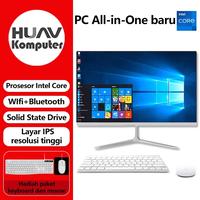 Gambar Huav Komputer Full Set All-in-One PC Baru, Prosesor Core i5/i7, RAM 16G, SSD 512G, Full HD 19/22/24 Inci Pilihan, Untuk Rumah, Belajar, Kantor, gaming dan Hiburan,  Konfigurasi tinggi,Gratis Mouse + Keyboard - i7-4790/16G+756, 19 inch dari HUAV PC undefined 1 Tokopedia
