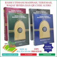 Gambar Mushaf Al-Quran Rasm Utsmani Madinah TERJEMAH A5 HC Waqaf Ibtida dilengkapi QR Code Audio Bersanad Penerbit Maghfirah - Merah dari THB - Toko Buku Terlengkap undefined 1 Tokopedia
