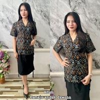 Gambar Kebaya bali endek bali cantik - Orange, M dari Baju Bali Jegeg undefined 2 Tokopedia