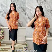 Gambar Kebaya bali endek bali cantik - Orange, M dari Baju Bali Jegeg undefined 3 Tokopedia