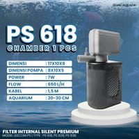 Gambar LEECOM Internal Filter Aquarium Celup Submersible PS618 PS628 PS638 Hemat Energi Efektif Jernih Kuat Sunyi Efisien Bersih Media Filtrasi Multi-Lapisan untuk Akuarium Air Tawar dan Laut Kecil & Sedang dari Zeng Aquatic Indonesia undefined 1 Tokopedia