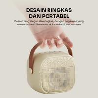 Gambar Robot RB50 Mini Speaker Karaoke Bluetooth 5.3 With Mic Wireless RGB Light Ukuran Kecil Garansi Resmi Original 1 Tahun dari EF Acc Store undefined 4 Tokopedia