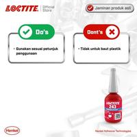Gambar Henkel LOCTITE 243 THREADLOCKER Lem Baut 10 ml dari coto cakhari undefined 1 Tokopedia
