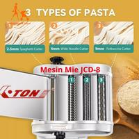 Gambar Mesin Mie Listrik JCD 8/Mesin Pembuat Mie , Pangsit, Molen , Pasta - JCD 8 dari M@M@zone Store undefined 5 Tokopedia