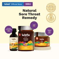 Gambar Bundling Natural Sore Throat Relief Watu Honey with Turmeric dari The Talasi undefined 1 Tokopedia