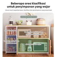 Gambar Lemari Dapur S serbaguna / Rak Dapur / Meja Dapur / Rak Oven Dapur / Meja Kompor 2 Teungku / Lemari Rak Microwave Minimalis Modern - 80*30*80cm dari Raja Grosir indo_NEW undefined 1 Tokopedia