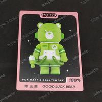 Gambar Pop Mart SPACE MOLLY GOOD LUCK BEAR PopMart 100% V3 Series 3 Green dari Triple 3 Collectibles undefined 3 Tokopedia