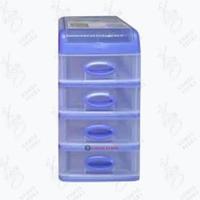 Gambar Laci Mini 5 Susun /Rak Kosmetik / Kotak Laci Penyimpanan Drawer Box Serbaguna - Pink dari KONOX STORE undefined 3 Tokopedia