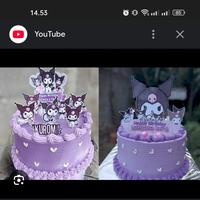 Gambar kue ultah karakter kuromi dari A-R CAKE09 undefined 1 Tokopedia