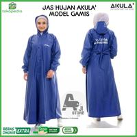 Gambar JAS HUJAN MODEL GAMIS, MANTEL GAMIS, Mantel wanita muslimah syar'i tebal elastis by akula - GAMIS HIJAU, L dari Ajistore 717 undefined 1 Tokopedia