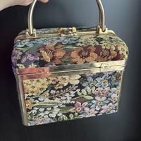 Gambar Vintage Tapestry beauty case made in Italy Tas make up dari Rumah Jastip Eropa undefined 1 Tokopedia