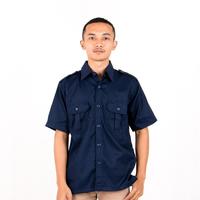 Gambar Kemeja PDH Hitam PDH PDL Lengan Pendek Baju Seragam Atasan Lapangan Safari Baju Dinas Kerja Outdoor Konveksi Seragam Jakarta Bisa Bordir COD - Khaki, L dari OMEJINS STORE undefined 1 Tokopedia