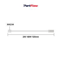 Gambar High Power Ceramic Cartridge Heater 24V 48W – Cocok untuk TZ Hotend V2, V3, TZ E3 Hotend, dan TZ V6 Hotend dari PartFlow undefined 2 Tokopedia