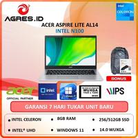 Gambar ACER Aspire Lite 14 AL14-31P Intel N100 8GB 512GB W11 14" - Non Bundle, 256GB dari AGRES ID undefined 1 Tokopedia