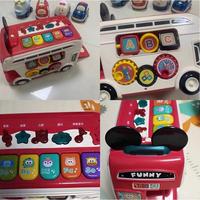 Gambar Mainan lucu & unik anak bayi bus balok mencocokan bentuk shape sorter ada musik dan lampu kids toys kado ulang tahun murah premium - Merah dari RANStore ID undefined 4 Tokopedia
