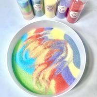 Gambar HoPe - Rainbow Salt/ Garam warna warni/ media sensori/ sensory play/ sensori bin filler/ pasir warna warni/ mainan pasir anak - Merah dari House of Peekaboo Indonesia undefined 3 Tokopedia
