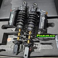 Gambar SHOCK GROZA BRAVE SERIES NMAX OLD 330 MM BLACK AS GOLD dari Timuran Speedshop undefined 1 Tokopedia