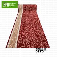 Gambar Karpet Masjid 1 Roll Murah Merk Mimbar SF-0350 / Sajadah Karpet Mushola Meteran - 0351-GREEN dari PT. Gallery Masjid Indonesia undefined 1 Tokopedia