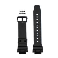 Gambar Tali Strap Casio AE-1500WH / DW-291H / W-737H / WS-1500H /WS-1700H 27mm Black Resin 10600971 dari Carolina Watch Official Shop undefined 3 Tokopedia