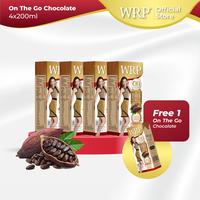 Gambar WRP On The Go Chocolate 200ml (Bundle 4) - Free On The Go Chocolate dari WRP INDONESIA STORE undefined 1 Tokopedia