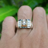 Gambar Cincin Berlian Banjar Ring Perak Handmade dari Azkiafirdaus Jewellery undefined 4 Tokopedia