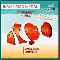 Gambar READY TERLARIS MAINAN IKAN GOYANG-GOYANG,UGET UGET MASAK-MASAKAN, KADO ANAK LUCU UNIK|GOYANG2 KOI ARWANA MAS NEMO - Salmon dari santisetyamarini undefined 4 Tokopedia