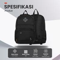 Gambar Tas Ransel Laptop Pria Wanita Lazzardi Splendido - Hitam dari Urban Factor undefined 3 Tokopedia