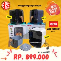 Gambar MITO AIRFRYER AF-8 4 LITER 500WATT - WARNA HITAM dari Erisen Elektronik undefined 1 Tokopedia