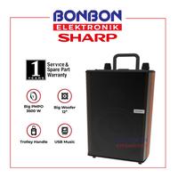 Gambar SHARP Speaker Active CBOX-TRB12MBO / Speaker System Trolly Series CBOX TRB12MBO 50 Watt dari Bonbon Elektronik_NEW undefined 1 Tokopedia