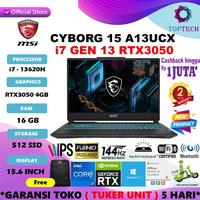 Gambar MSI Cyborg 15 A13UCK i7 13620H 16GB 512GB RTX3050 4GB 15.6FHD IPS 144Hz W11 OHS - Non Bundling, 16GB dari Top Tech Comp undefined 1 Tokopedia