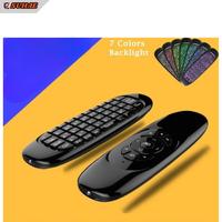Gambar C120 REMOTE TV ANDROID AIR MOUSE MINI WIRELESS KEYBOARD REMOTE PC BACK dari CV suhae undefined 5 Tokopedia