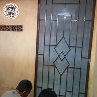 Gambar pintu kawat nyamuk sliding dari Wadah Barokah Steel undefined 2 Tokopedia