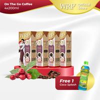 Gambar WRP On The Go Coffee 200ml (Bundle 4) - Free Coco Splash dari WRP INDONESIA STORE undefined 1 Tokopedia