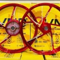 Gambar VELG RACING JUPITER Z RING 17 ORIGINAL VND KZR 140x17 160x17 RING 17  JUPITER Z JUPITER MX OLD VEGA ZR F1ZR VELG RACING VND KZR - Pink, KZR JUPITER R17 dari Bastian.Racing undefined 4 Tokopedia