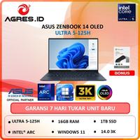 Gambar ASUS ZENBOOK 14 OLED ULTRA 5 125 16GB 1TB SSD W11+OHS 14.0 3K - Non Bundle, WINDOWS 11 HOME dari AGRES ID undefined 1 Tokopedia