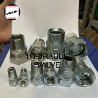 Gambar Nepel hidrolik swivel 1/4 jic x 1/4 npt male / swivel jic / swivel nepple dari HYDRAULIC VALVE PART undefined 3 Tokopedia
