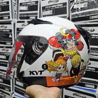 Gambar HELM ANAK KYT VENOM OPEN JUNIOR #1 ONE PIECE WHITE - #1 PIECE WHITE, M dari bosshelm01 undefined 1 Tokopedia