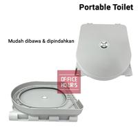 Gambar Portable Toilet for Camping Toilet Lipat dengan Tutup dari Office Hours undefined 2 Tokopedia