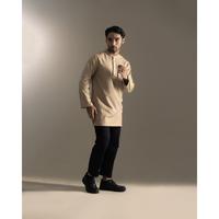 Gambar Gerai Hawa - Izyan Kurta Pakistan Pria Muslim Lengan Panjang Premium, Polos, & Daily baju kurta - GH For Men Baju Bordir Koko Dewasa - Clay, S dari Gerai Hawa_NEW undefined 2 Tokopedia