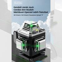 Gambar 【COD】 Level 16 Lines Mesin Self Leveling Laser Sinar Hijau Dengan Remot Laser Siku Waterpass Digital 8 Line 4d Digital Meteranlaser 4d Tingkat Laser Tingkat Self Leveling 360 Remote - 8 lines 2bat+10pc dari ClassicCollection undefined 5 Tokopedia